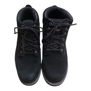 Brahma Leather Work Boots! Oil Resistant Soleplate. Wide Width! Black Bravo